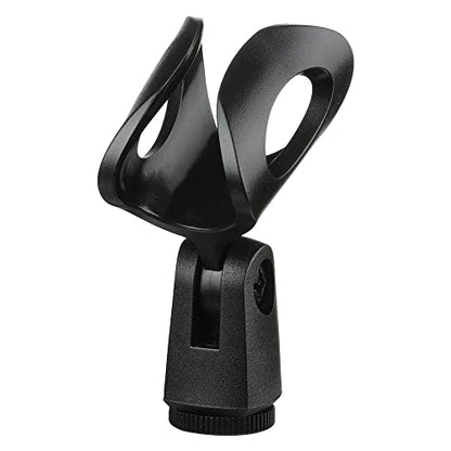 4-Pack Universal Microphone Clip Holder for Handheld Microphones