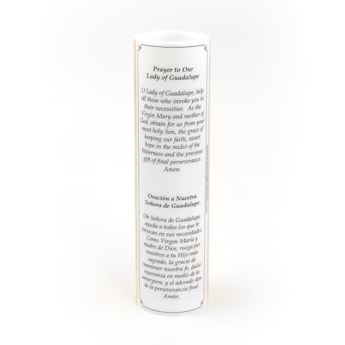Our Lady of Guadalupe, LED Flameless Devotional Prayer Candle