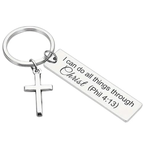 Bible Verse Keychains Christian Scripture Faith Gifts
