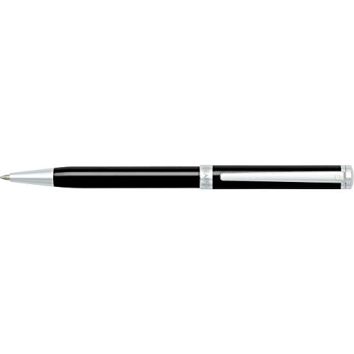 Sheaffer Intensity Onyx Ballpoint Pen with Chrome-Plated Trim - color: Onyx, style: Ballpoint Pen