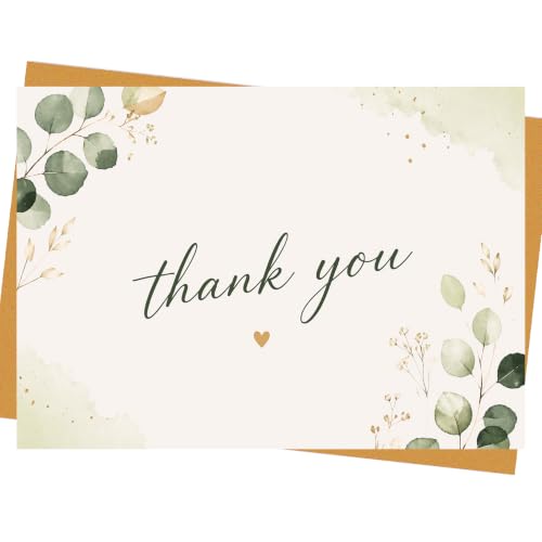 Elegant Thank You Greeting Card Gift for Loved Ones All Occasions - color: QY-145
