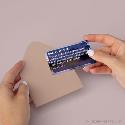 Logos Trading Post Prov 3:5-6 Pass It On Scripture Cards, Pack of 25 - color: God I Trust You