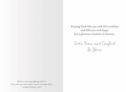 DaySpring - Max Lucado With Sympathy - 4 Botanical Design Assortment with Scripture - 12 Sympathy Boxed Cards & Envelopes (J9180)