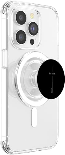 Faith Christian Cross Be Still Verse Psalm 46:10 for Men PopSockets PopGrip for MagSafe - style: Magnetic PopGrip