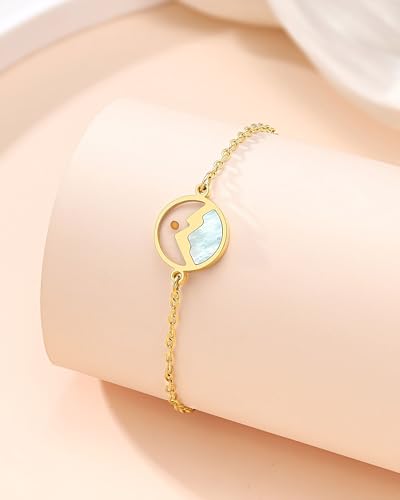 Eryuor Mustard Seed Bracelet Baptism Confirmation Gifts for Women Girls - style: Baptism