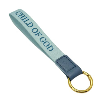Yappy Daily Bible Verse Keychain Wristlet, NFC Christian Lanyard for Keys, Wallet, ID & Phone for Women Men - color: Child of God