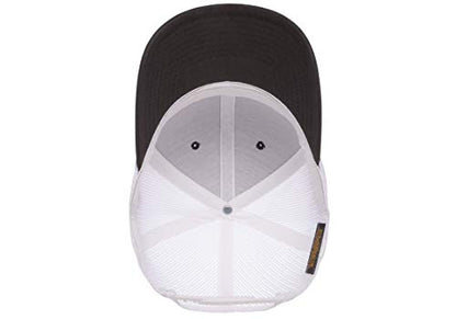 Yupoong Yp Classics Retro Trucker Cap - color: Charcoal/White, size: One Size, style: Single