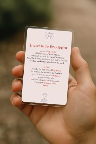 Prayer to the Holy Spirit Cards, Laminated 5-Pack
