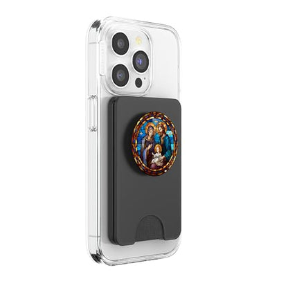 Christian Religious Christian Believer Christianity Jesus PopSockets PopWallet for MagSafe - style: Magnetic PopWallet