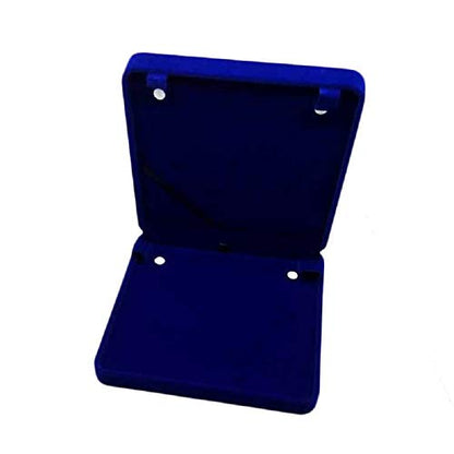 Jewelry Set Velvet Box Necklace Earring Ring Necklace Bracelet Gift Display Case Wedding Jewelry Storage Holder (Royal Blue for Long Pearl Chain) - color: Royal Blue for Long Pearl Chain