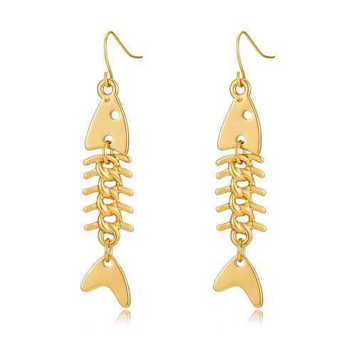 Gold Silver Hoop Earrings for Women - color: gold E