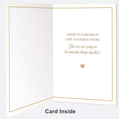 Wedding Card for Bride Groom,Engagement Card Gifts for Newlyweds - color: card 358