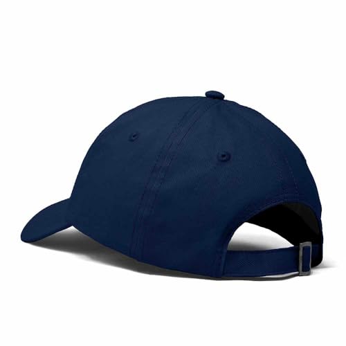 DALIX Ghost Embroidered Mens Womens Cotton Dad Hat Baseball Cap Adjustable - color: Navy Blue