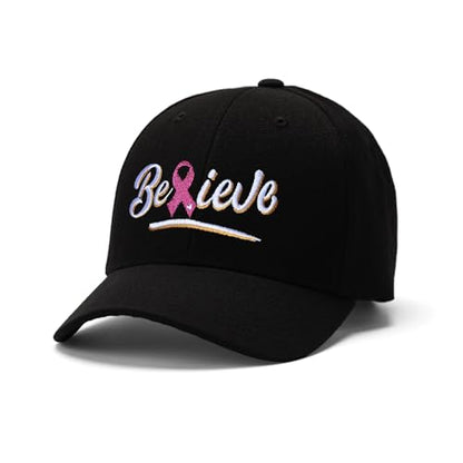 Embroidered Baseball Cap for Women Men Adjustable Baseball Hat Black Baseball Cap Trucker Hat - color: Hope