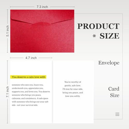Encouragement Get Well Cards for Women Men, Thinking of You Cards - color: DXI#050