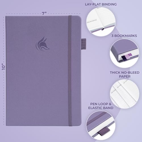 Clever Fox Prayer Journal with Prompts, Bible, Women, Teen, B5 Lavender - color: Lavender, size: Smaller than A4 (7" x 10")