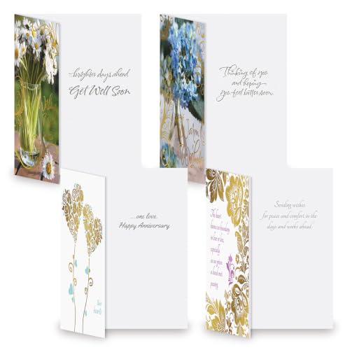 Current Greeting Cards with Matching Envelope Seals - color: Deluxe