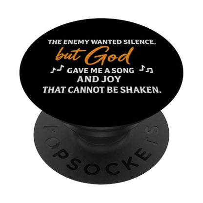 Christian Faith Based But God Restored Broken Religious Gift PopSockets Adhesive PopGrip - style: Adhesive PopGrip