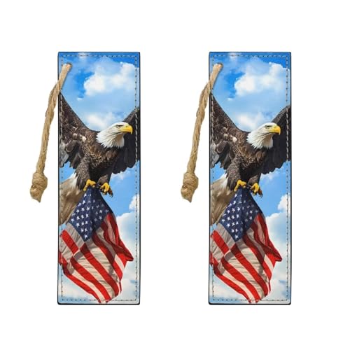 Bookmarks for Men Boy, Eagle Book Marks for Adults Kids Funny Bookmark for Women Men Book Lovers Bookmarks Aesthetic - color: Eagle-1