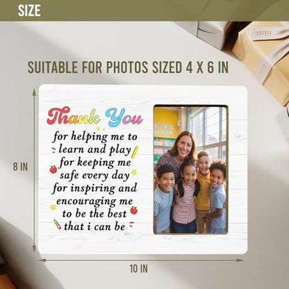 Best Teacher Gifts Picture Frame for End of Year, Teacher Appreciation Gifts Picture Frame from Student - color: Best Teacher