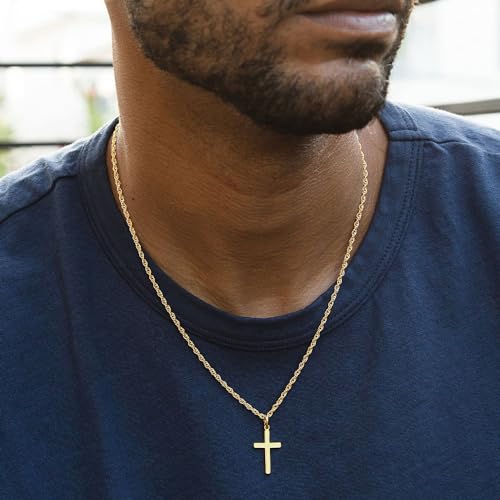 HZMAN Stainless Steel Wheat Chain for Men Women，Waterproof Necklace - color: 4mm Gold, size: 16In