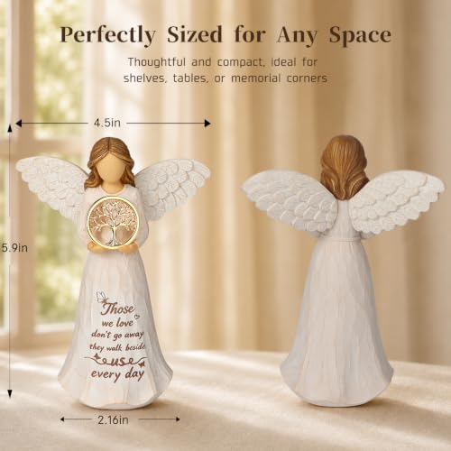Sympathy Gifts for Loss of Loved One, Memorial Angel Figurine