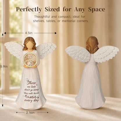 Sympathy Gifts for Loss of Loved One, Memorial Angel Figurine