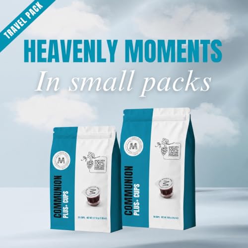 Miracle Meal Prefilled Communion Plus Cups & Wafer Set, Bag of 50ct - size: 50 count