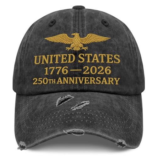 U.S. 250th Anniversary 250 Years Freedoms 1776-2026 Baseball Hats Funny - color: 250th Anniversary 7