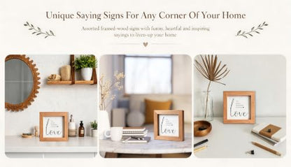 The Secret Ingredient Is Always Love Wood Sign, Farmhouse Home Decor - color: Love35