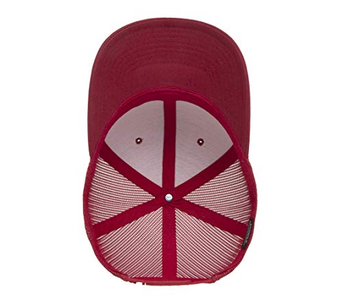 Yupoong Yp Classics Retro Trucker Cap - color: Cranberry, size: One Size, style: Single