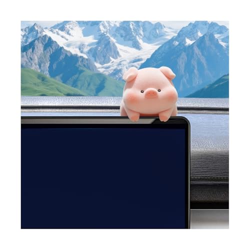 Cute Animal Car Screen Ornament, Piggy Dashboard Decoration - color: Piggy
