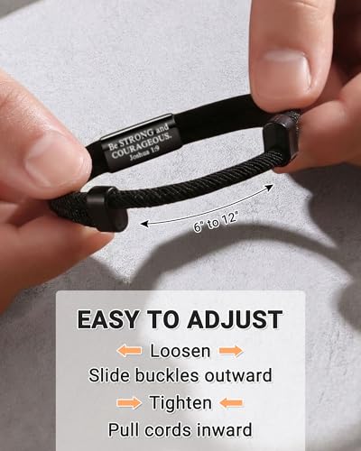 Confirmation Gifts for Boys Teen Teenage Men Sponsor Bracelet
