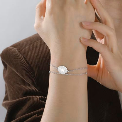 VASSAGO Saint Benedict Medal Bracelet Medalla De San Benito - color: Silver2