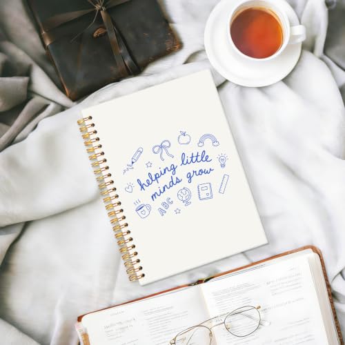 Teacher Notebook Journal, Blue Teacher Gifts for Women Notebooks - color: 12-teacher