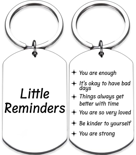 Rosa Vila Keychains For Women & Men, Gifts For Mom, Bonus Mom, Aunt, Sister, Dad, Grandma, Nurse, Teens, Coach, Teacher Pilot - style: Little Reminders Keychain