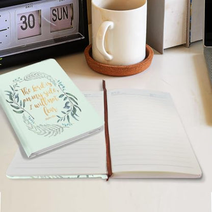 Bible Verse Lined Journal Notebook for Women Men, Bible Journal - color: Multi 0345