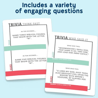 So You Think You Know The Bible, Fun Bible Trivia Game and Christian Gift
