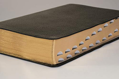 NLT Personal Size Giant Print Bible, Filament Enabled (Genuine Leather, Black, Indexed, Red Letter): Includes Free Access to the Filament Bible App ... Notes, Devotionals, Worship Music, and Video