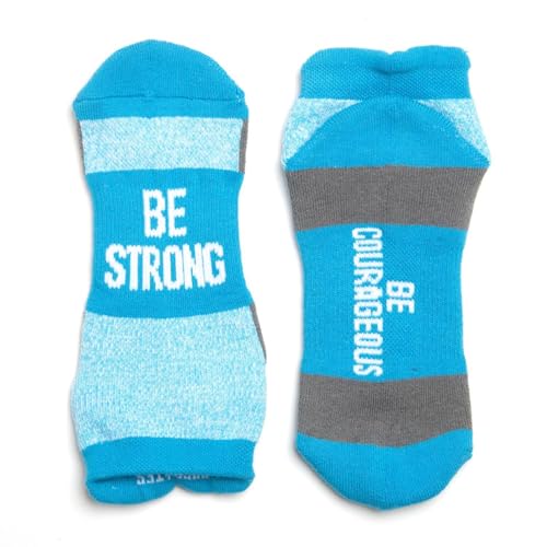 Gone For a Run Motivational Ankle Running Socks - Affirmation Runners Gifts - color: Be Strong