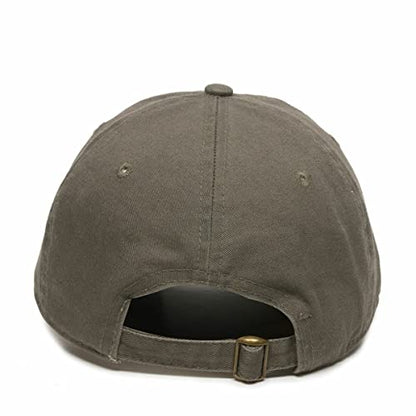 DSGN By DNA Say Mashallah Embroidered Hat Islamic Muslim Faith Inspired Cotton Baseball Cap Adjustable Dad Hat for Men&Women - color: Olive