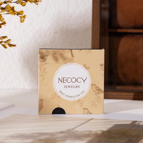 NECOCY Cross Bracelet for Women, 14K Gold/Silver Plated Dainty Bracelet