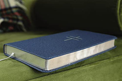 NIV, Bible for Teens, Thinline Edition, Leathersoft, Blue, Red Letter, Comfort Print