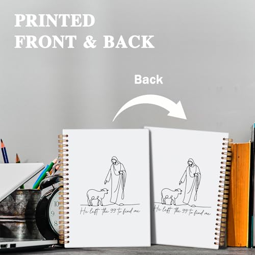 Christian Gifts for Women,Jesus and Lamb Christian Notebook Journal - color: Jesus and Lamb