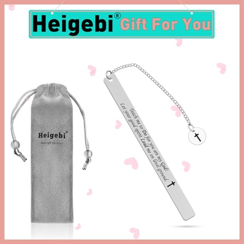 Christian Bookmark Stainless Steel Bible Verse Book Marker Bible Verse Metal Bookmark for Men Women Book Lovers Readers Students Religious Gifts for Women Men Girls Baptism Graduation Gift