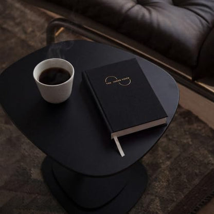 THE INNER VOICE Guided Journal for Women & Men, 365 Prompts for Self Care - color: Black Graphite
