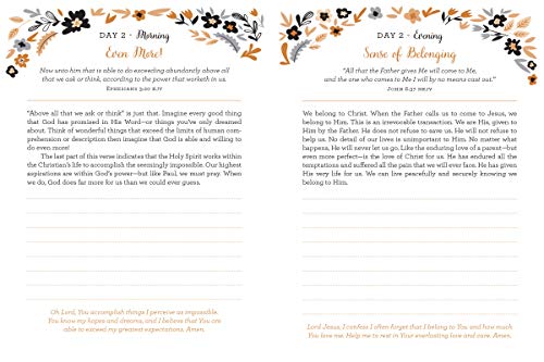 3-Minute Devotions for Women Journal for Morning and Evening
