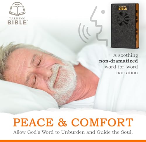 KJV Audio Bible Player | Battery Powered | Black