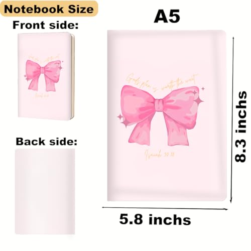 Bible Verse Lined Journal Notebook for Women, Christian Gifts for Women - color: Multi 0354