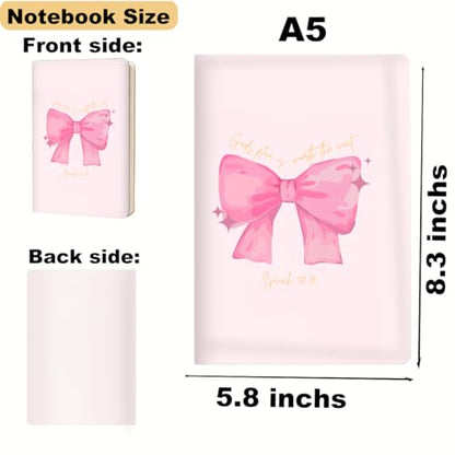 Bible Verse Lined Journal Notebook for Women, Christian Gifts for Women - color: Multi 0354